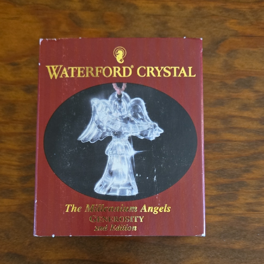 Waterford Crystal Generosity Angel Ornament